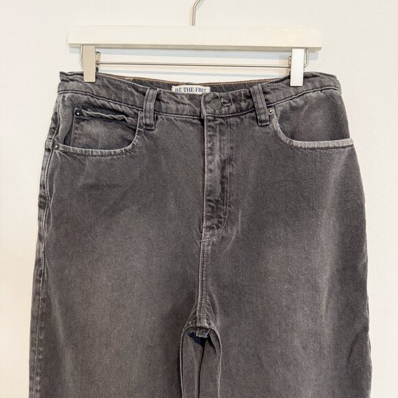 We The Free Denim Tinsley Baggy High Rise Straight Utility Jeans Free People 30 - Picture 4 of 12